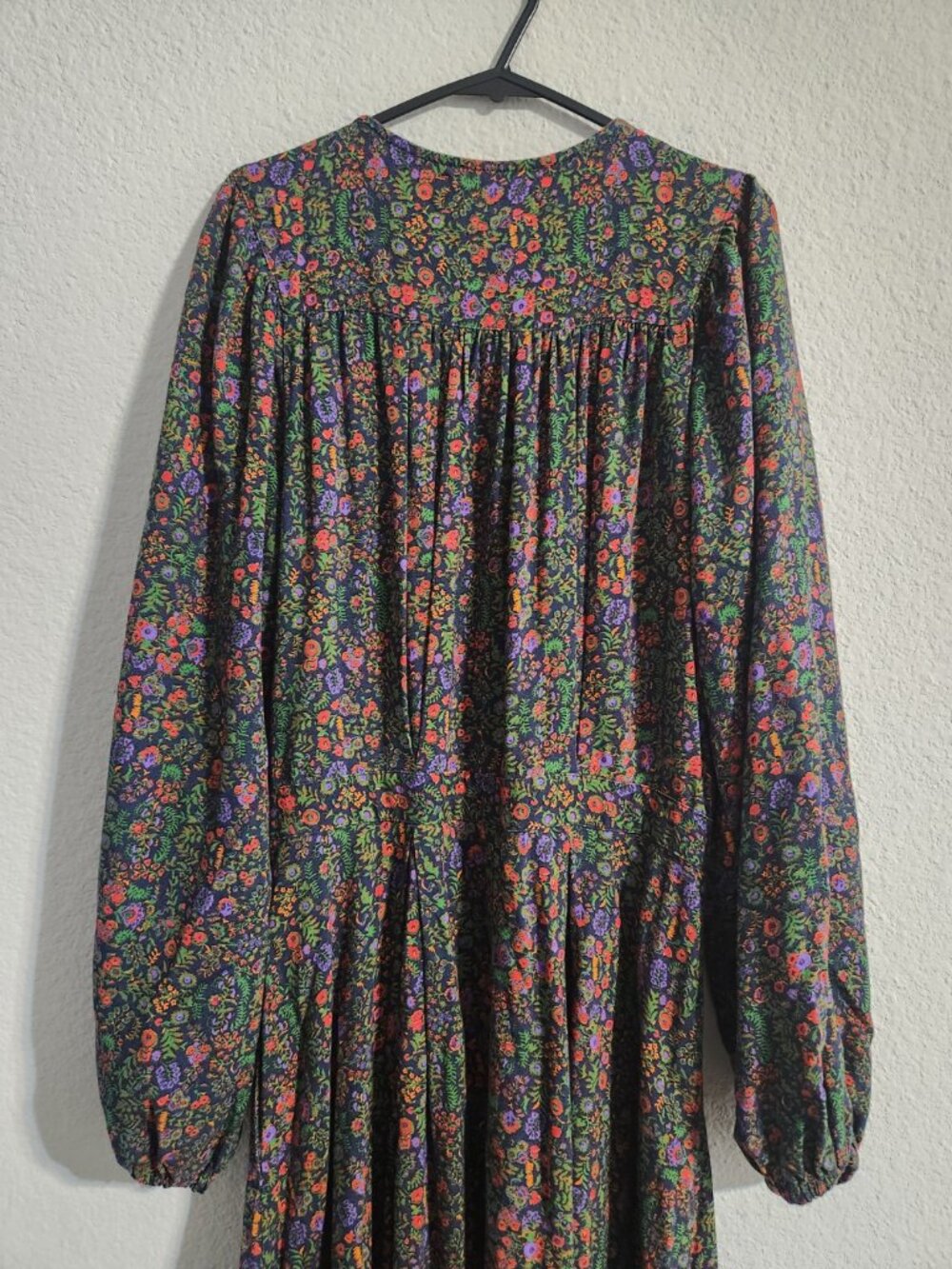 Xirena Esme Maxi Dress Floral Print Women’s Navy Blue Multi size small - Picture 6 of 10